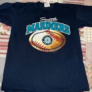 90s - Lee sport Seattle Mariners 1997 throwback T-shirt XL